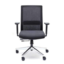 Silla Niza XXL negra Euromof